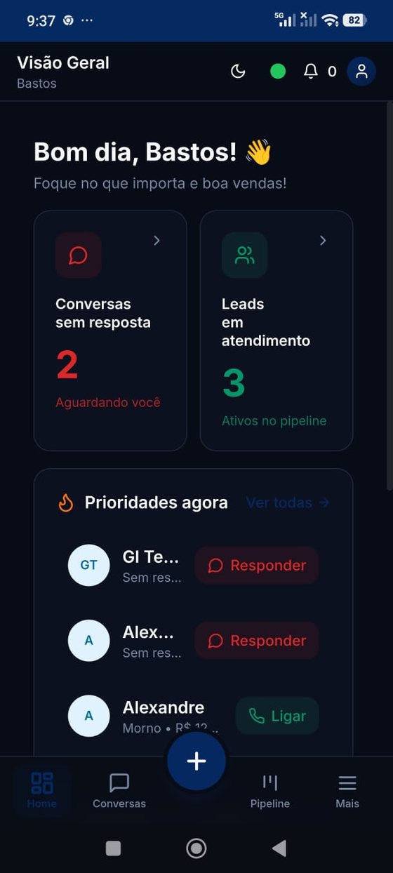 Aplicativo BastosIA no celular